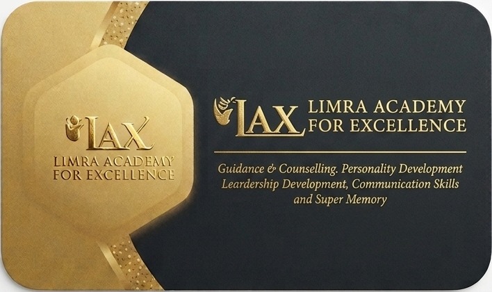 Limra Academy for Excellence business card with services offered